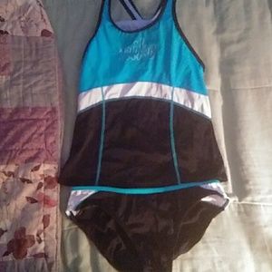Nike 2pc sport swimsuit